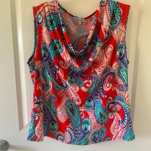 Bleeker&Mcdougal coral shirt sleeveless